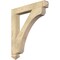 Ekena Millwork Legacy Arts & Crafts Rough Sawn Bracket, Douglas Fir, 4"W x 30"D x 34"H BKT04X30X34LEC03RDF - alternate 1